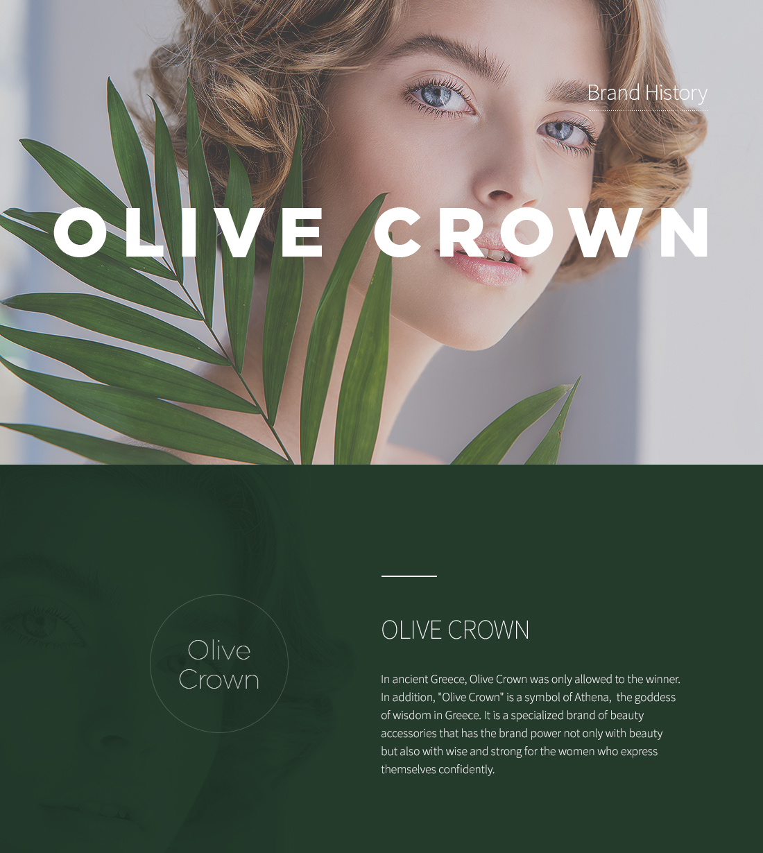 OLIVE CROWN
